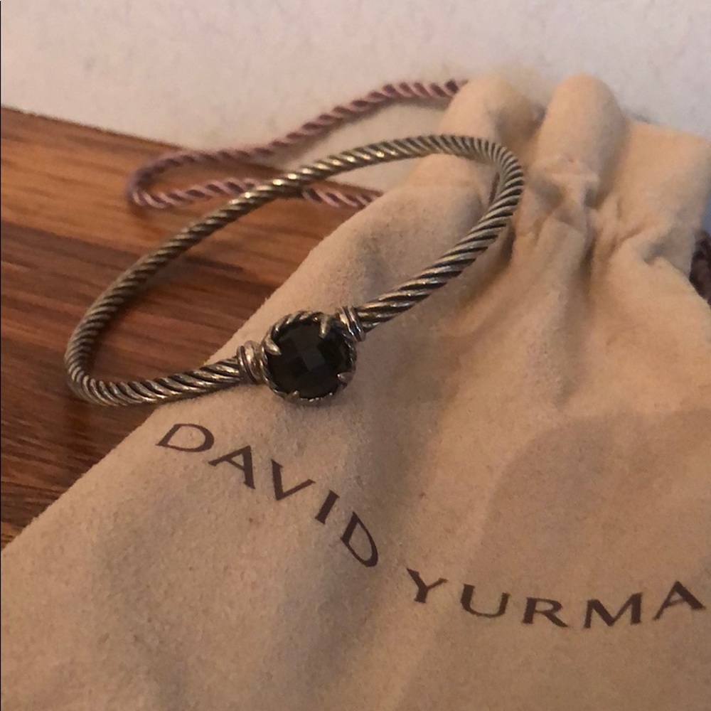 David Yurman Chatelaine Bracelet with Black Onyx